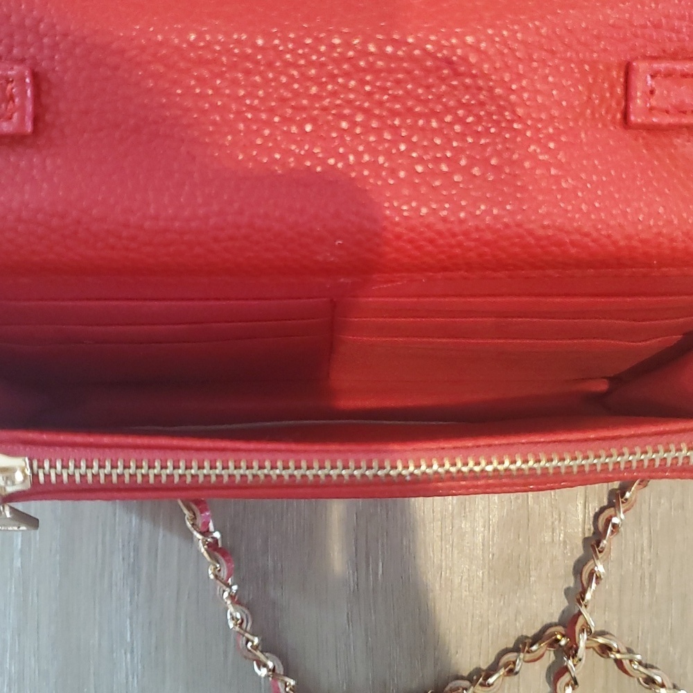 Bebe red clutch/crossbody bag - Picture 5 of 7